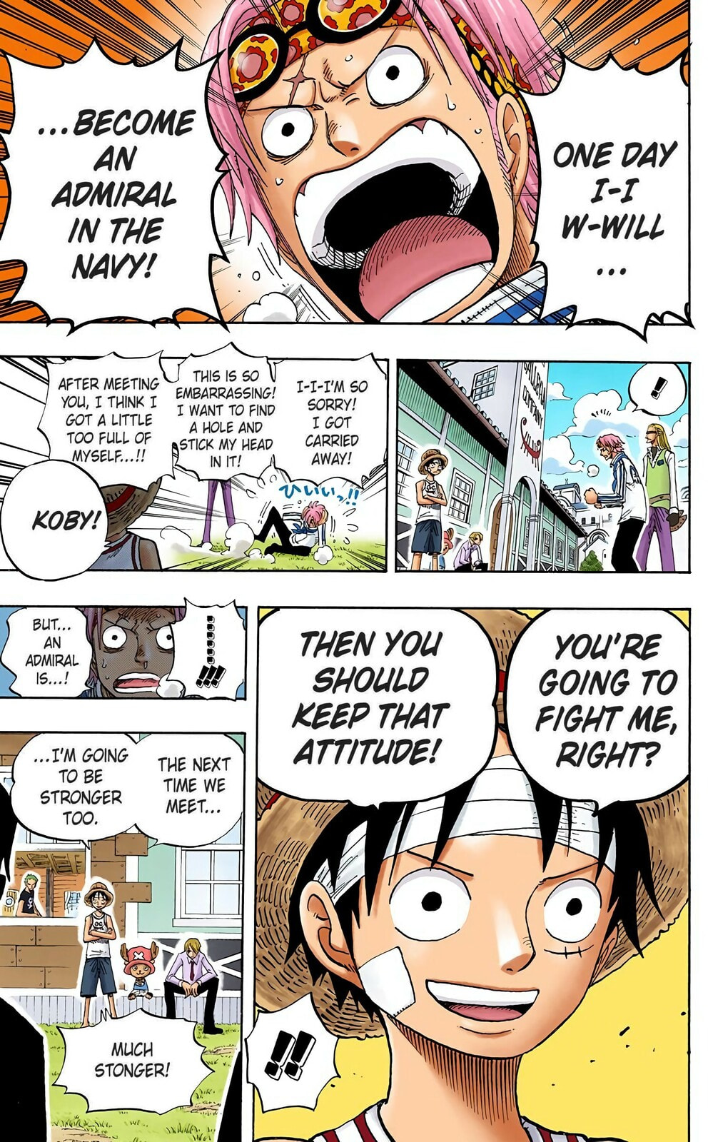 Read One Piece (Colored) chapter 433 image 8 on Lezhin