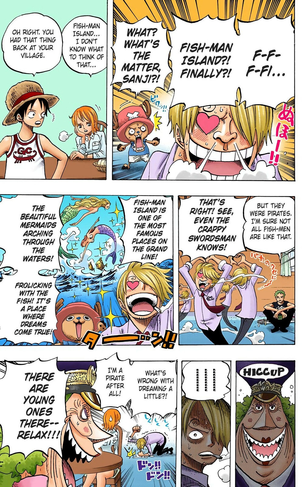Read One Piece (Colored) chapter 435 image 10 on Lezhin