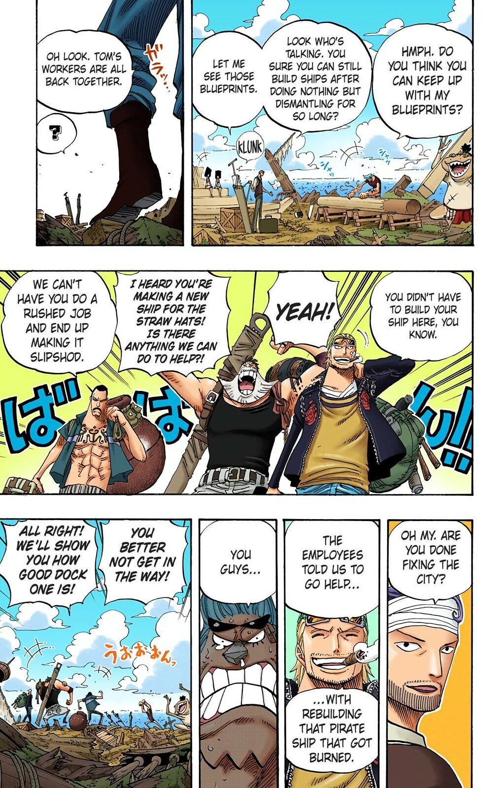 Read One Piece (Colored) chapter 435 image 2 on Lezhin