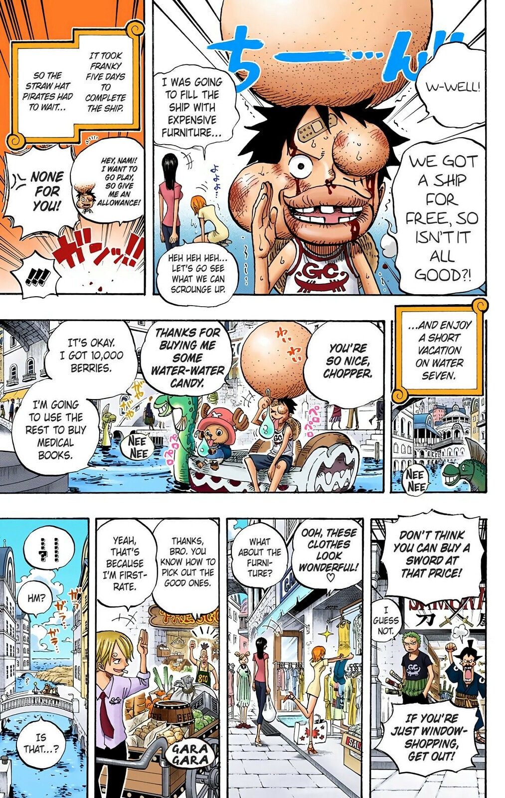 Read One Piece (Colored) chapter 435 image 6 on Lezhin