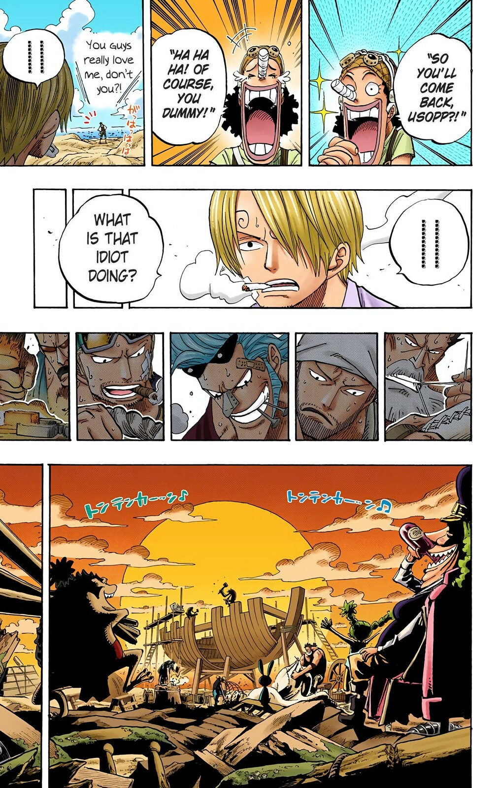 Read One Piece (Colored) chapter 435 image 8 on Lezhin