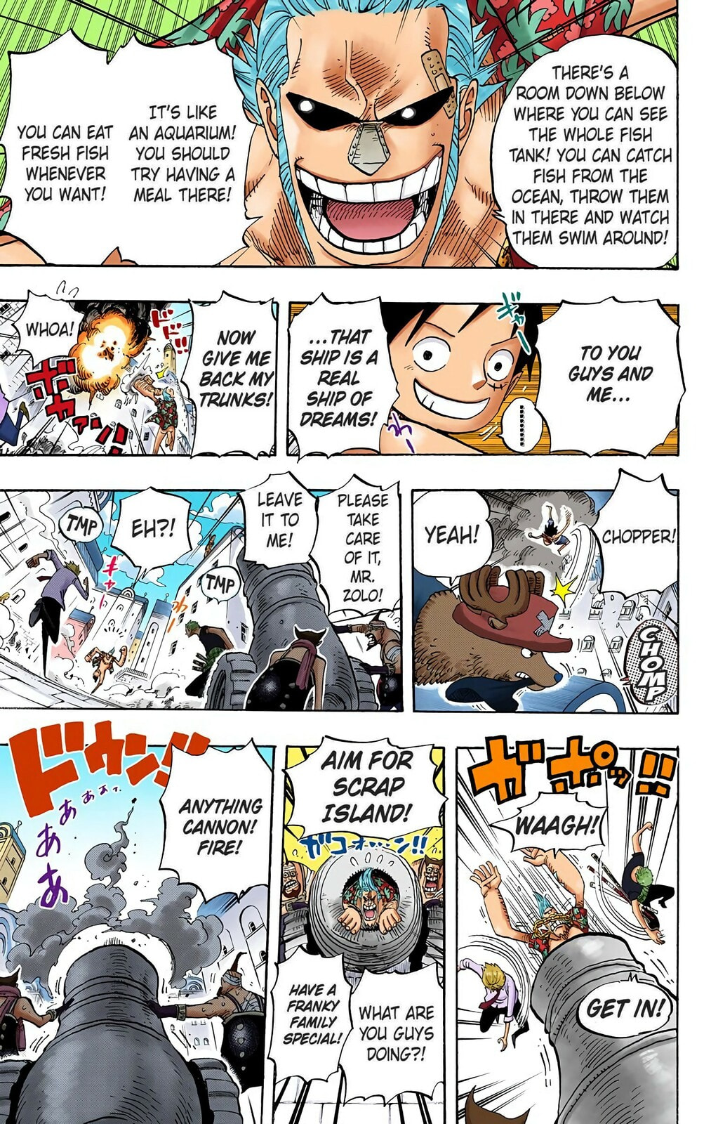 Read One Piece (Colored) chapter 436 image 15 on Lezhin