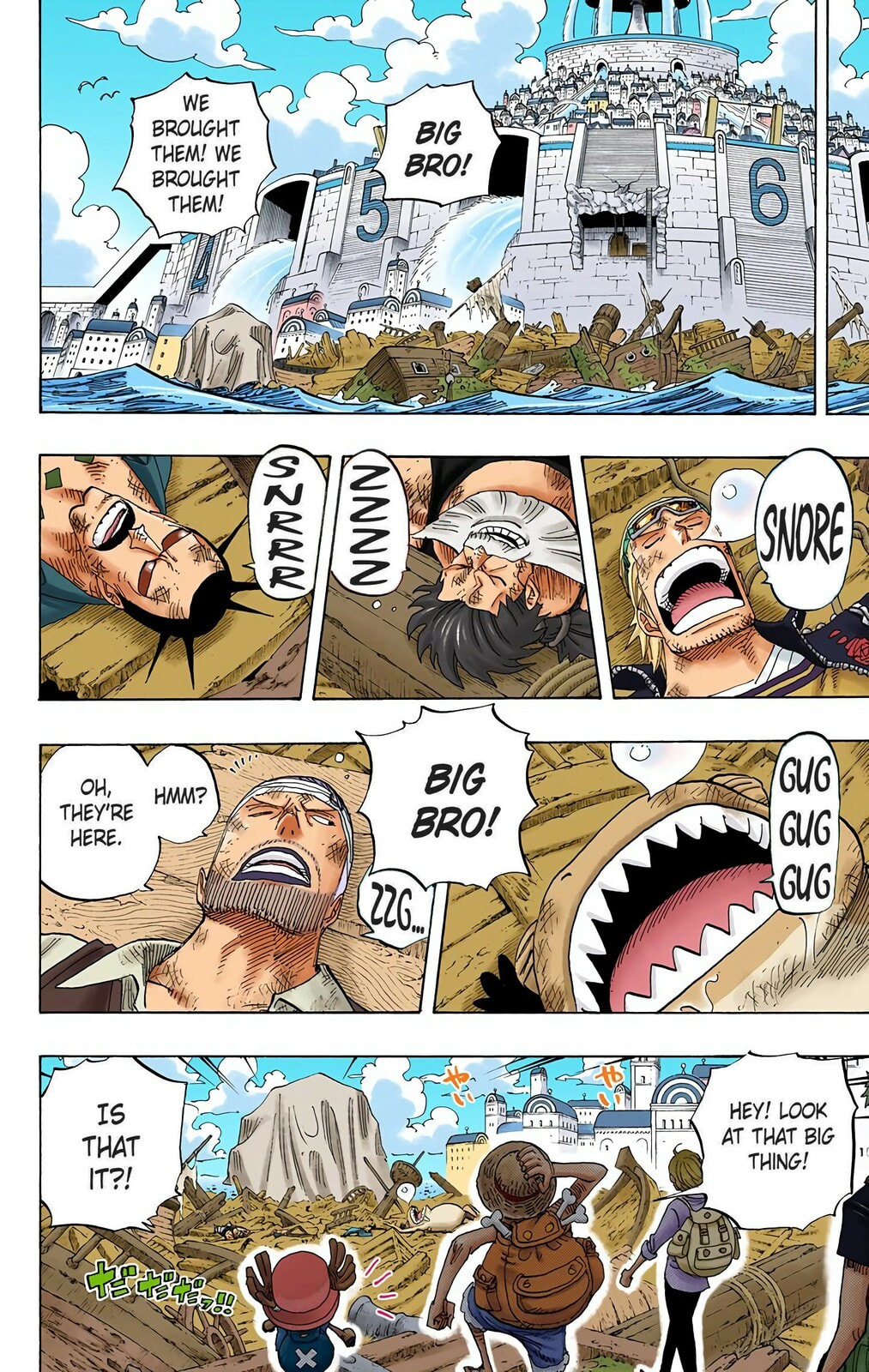 Read One Piece (Colored) chapter 436 image 3 on Lezhin