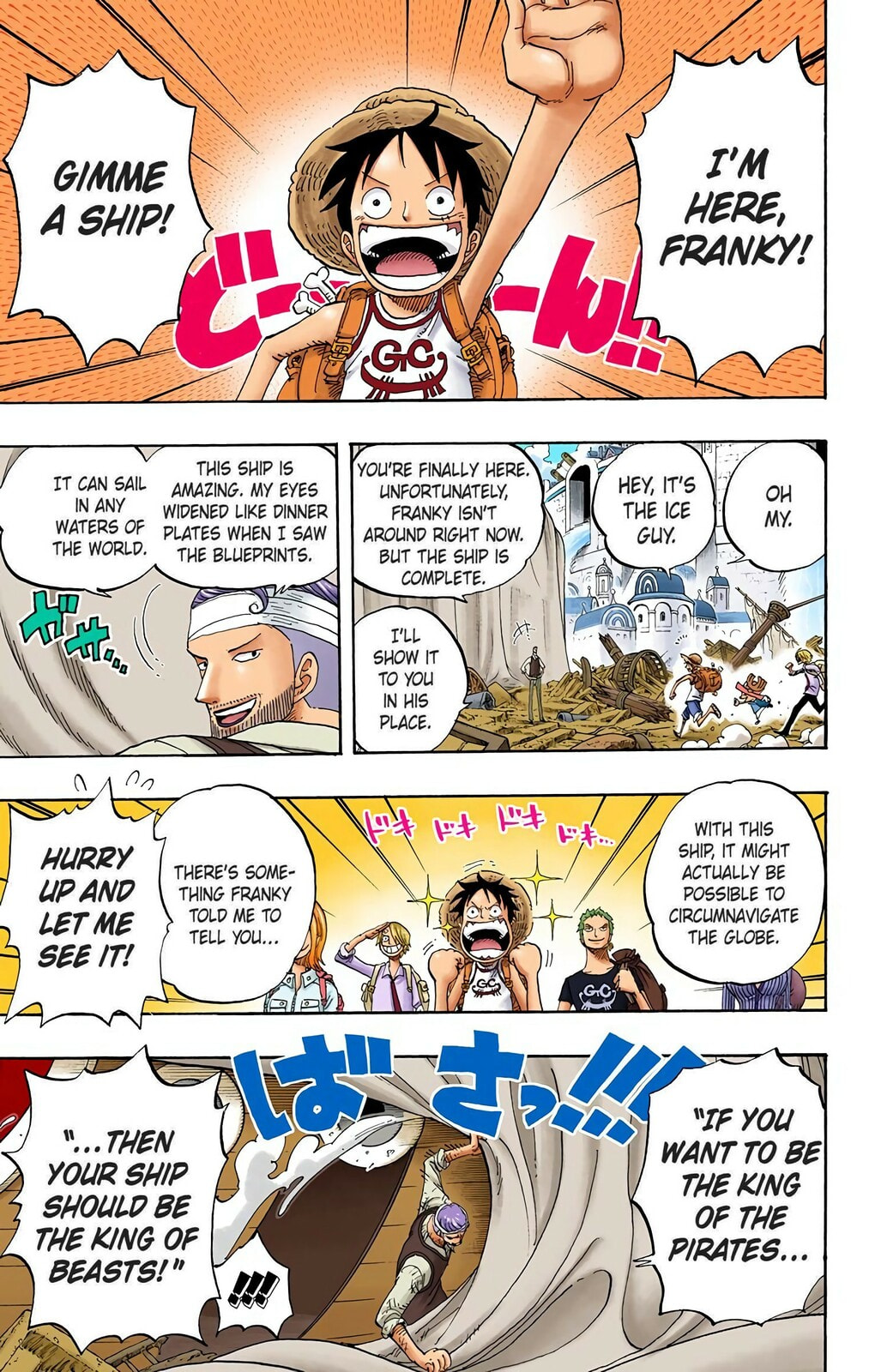 Read One Piece (Colored) chapter 436 image 4 on Lezhin