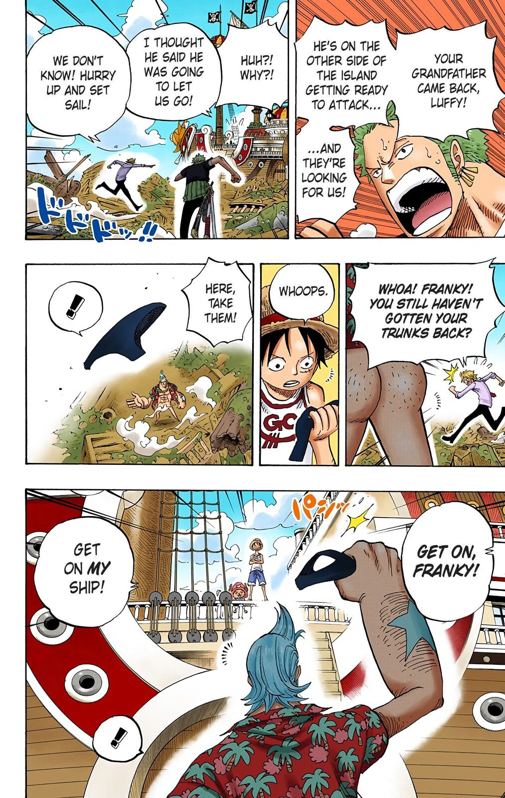 Read One Piece (Colored) chapter 437 image 15 on Lezhin