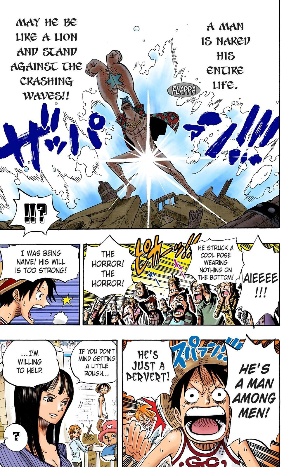 Read One Piece (Colored) chapter 437 image 2 on Lezhin