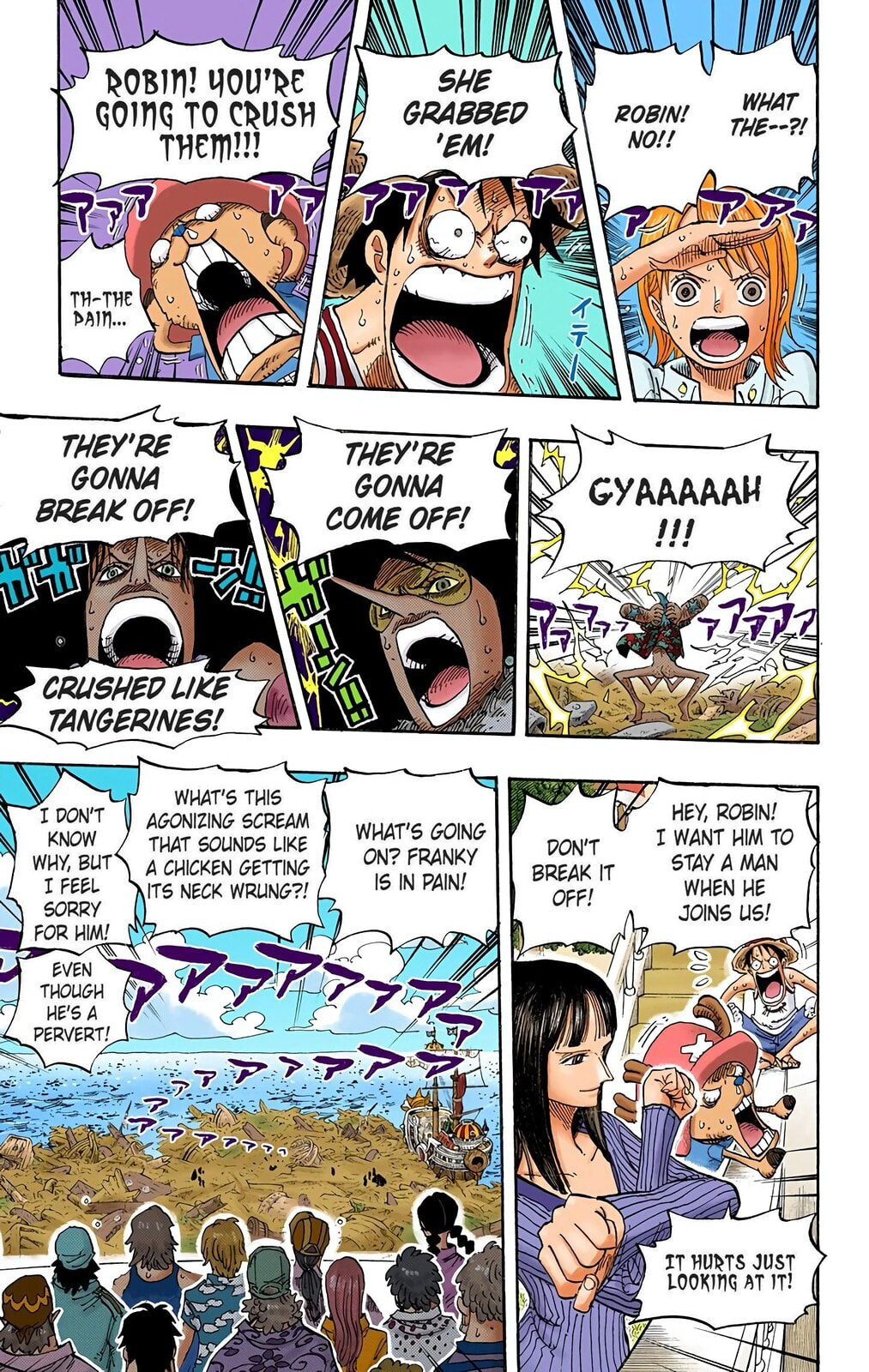 Read One Piece (Colored) chapter 437 image 4 on Lezhin