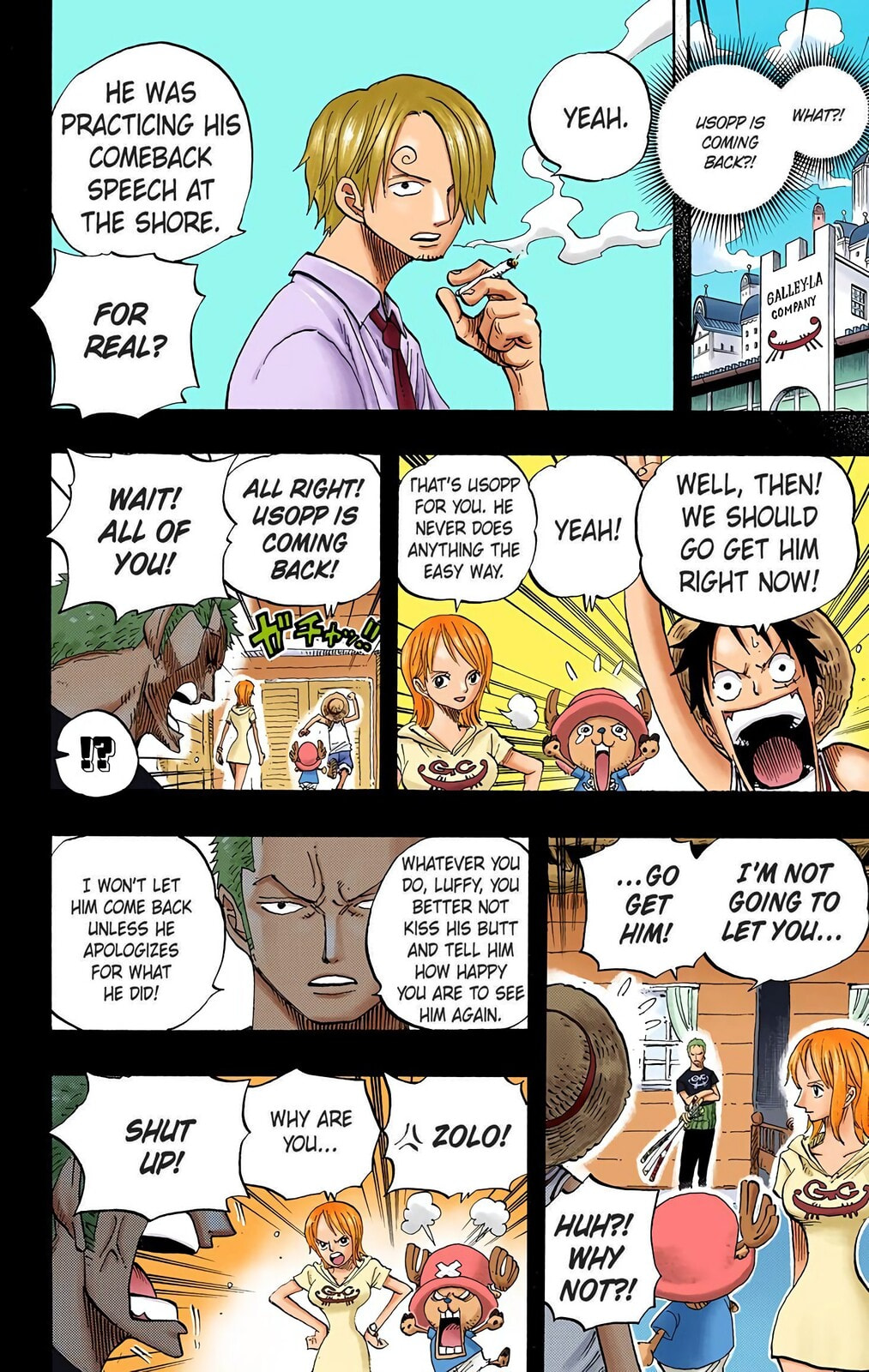 Read One Piece (Colored) chapter 438 image 1 on Lezhin