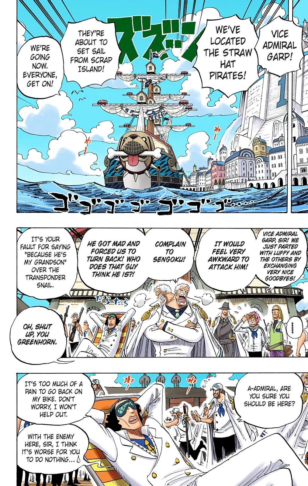 Read One Piece (Colored) chapter 438 image 5 on Lezhin