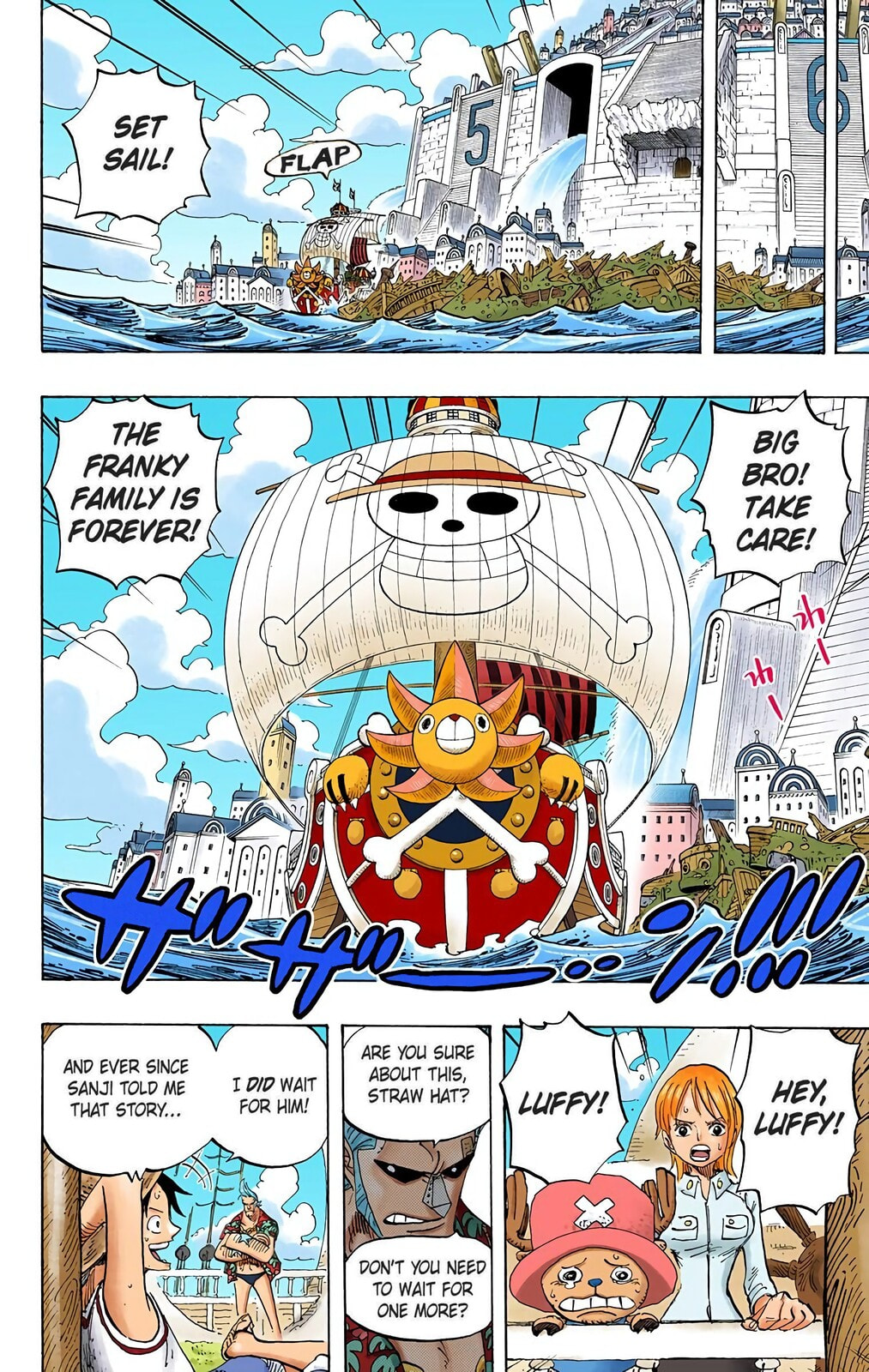 Read One Piece (Colored) chapter 438 image 7 on Lezhin
