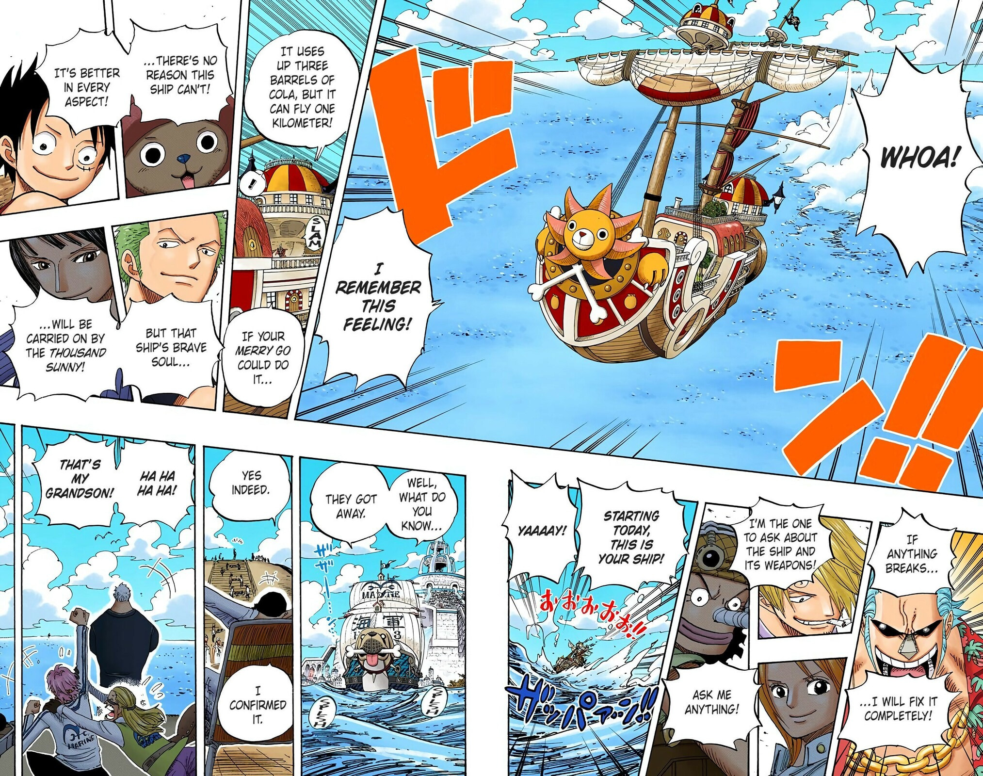 Read One Piece (Colored) chapter 439 image 11 on Lezhin