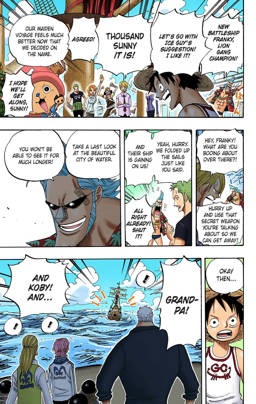 Read One Piece (Colored) chapter 439 image 6 on Lezhin