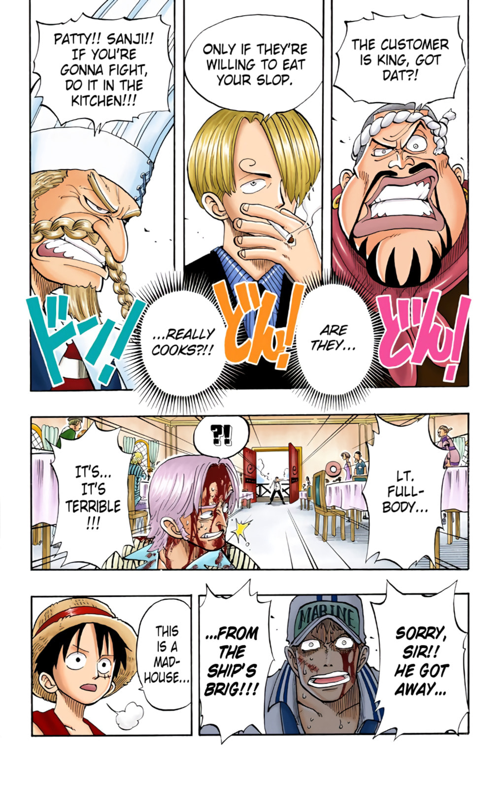 Read One Piece (Colored) chapter 44 image 12 on Lezhin