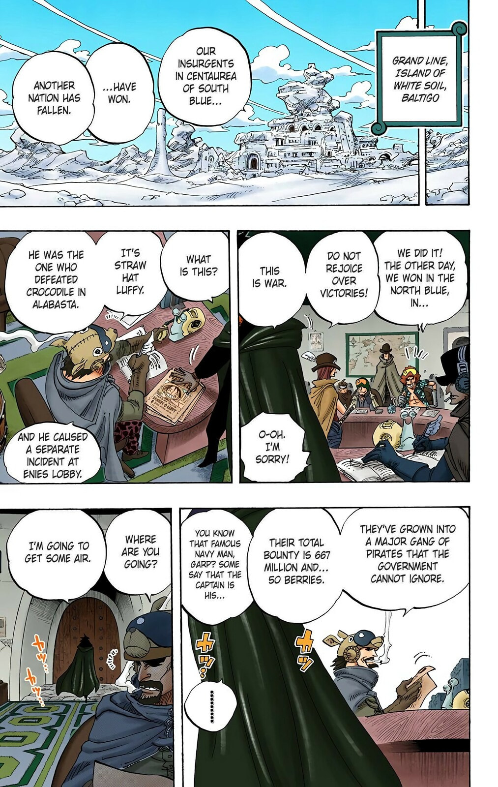 Read One Piece (Colored) chapter 440 image 8 on Lezhin