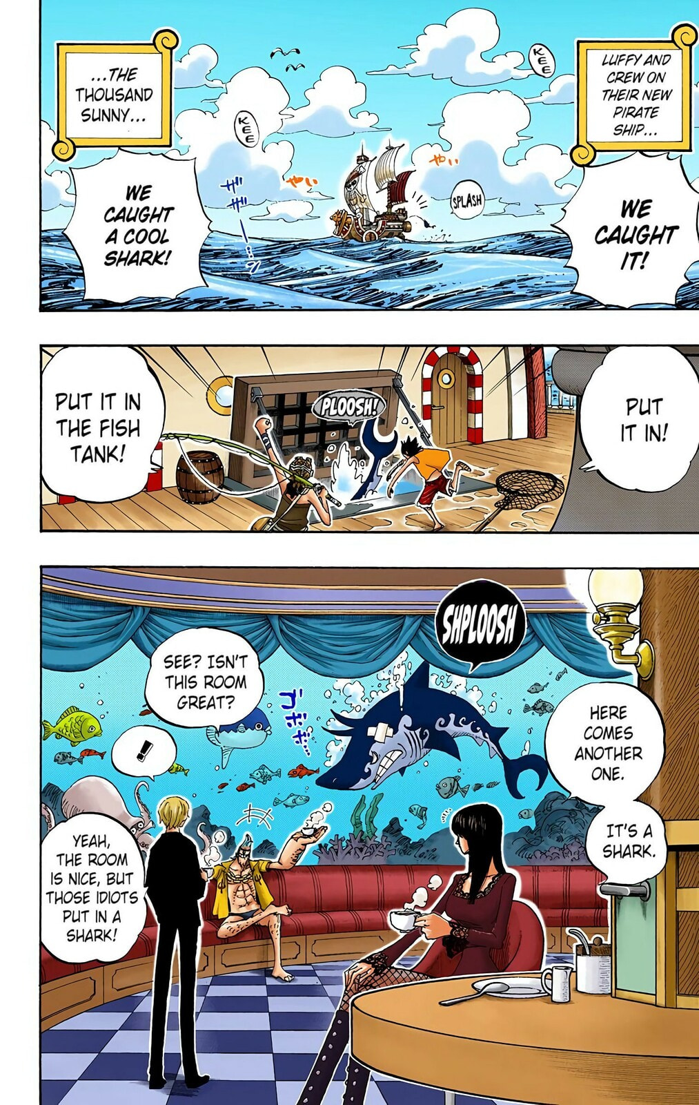 Read One Piece (Colored) chapter 442 image 1 on Lezhin