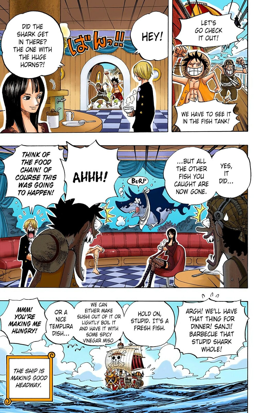 Read One Piece (Colored) chapter 442 image 2 on Lezhin