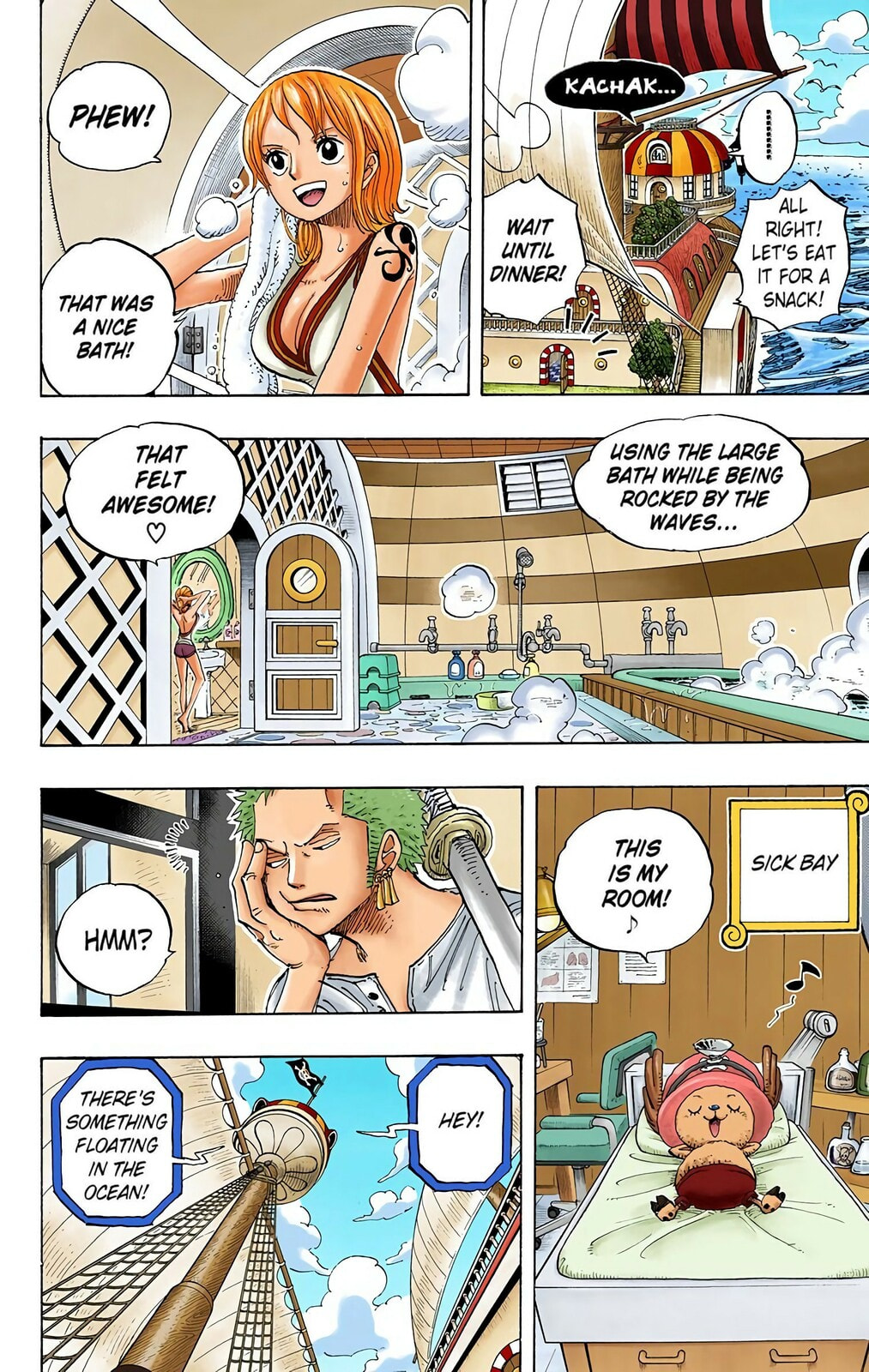 Read One Piece (Colored) chapter 442 image 3 on Lezhin