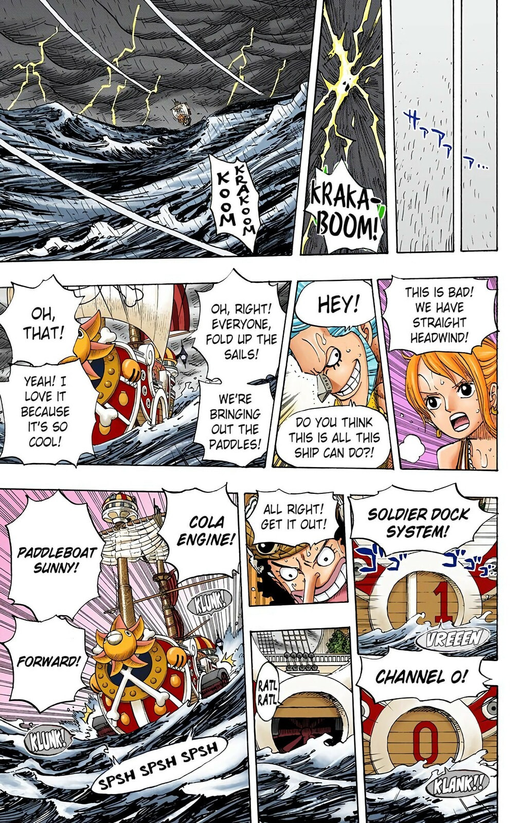 Read One Piece (Colored) chapter 442 image 8 on Lezhin