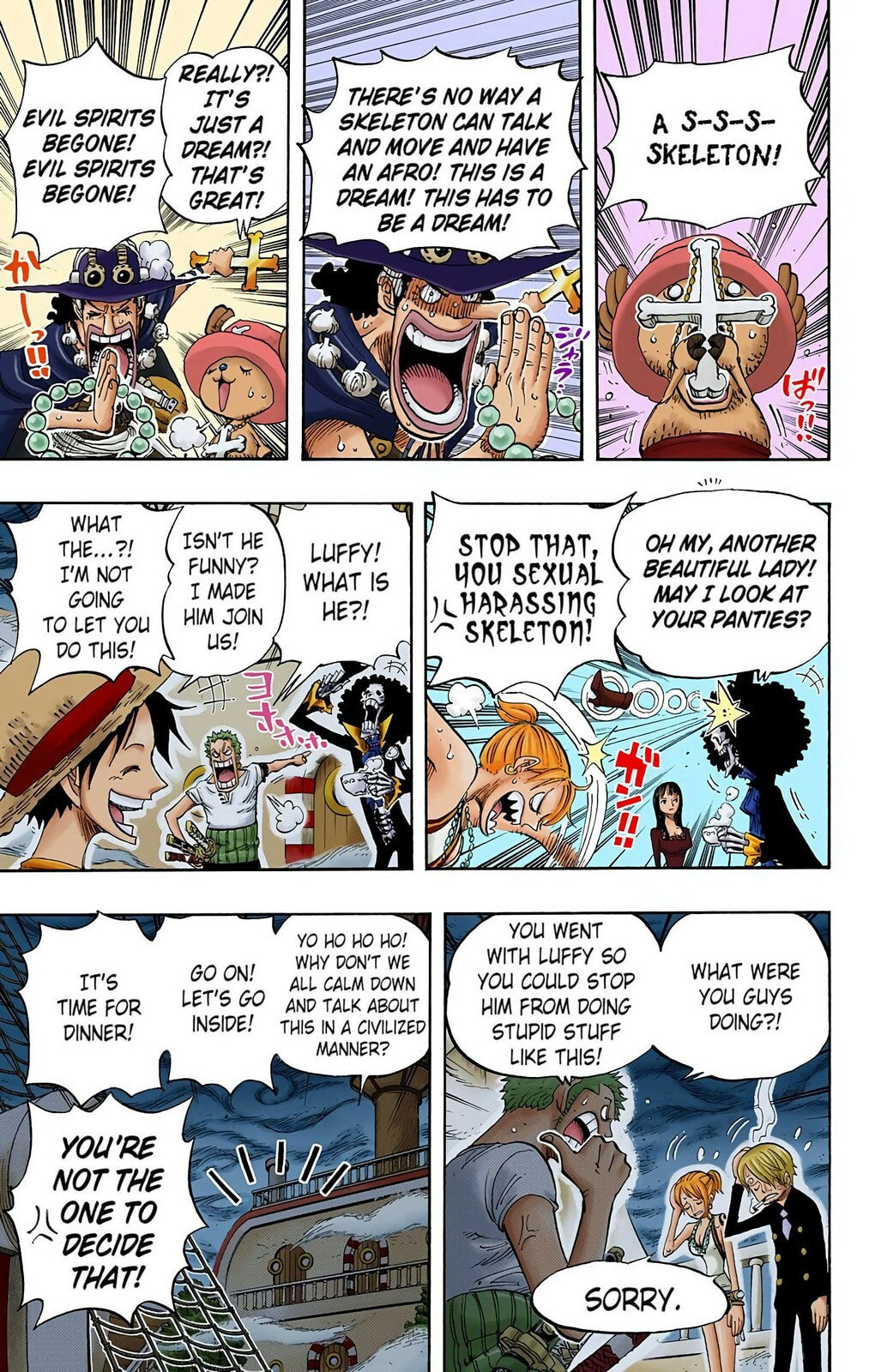 Read One Piece (Colored) chapter 443 image 2 on Lezhin