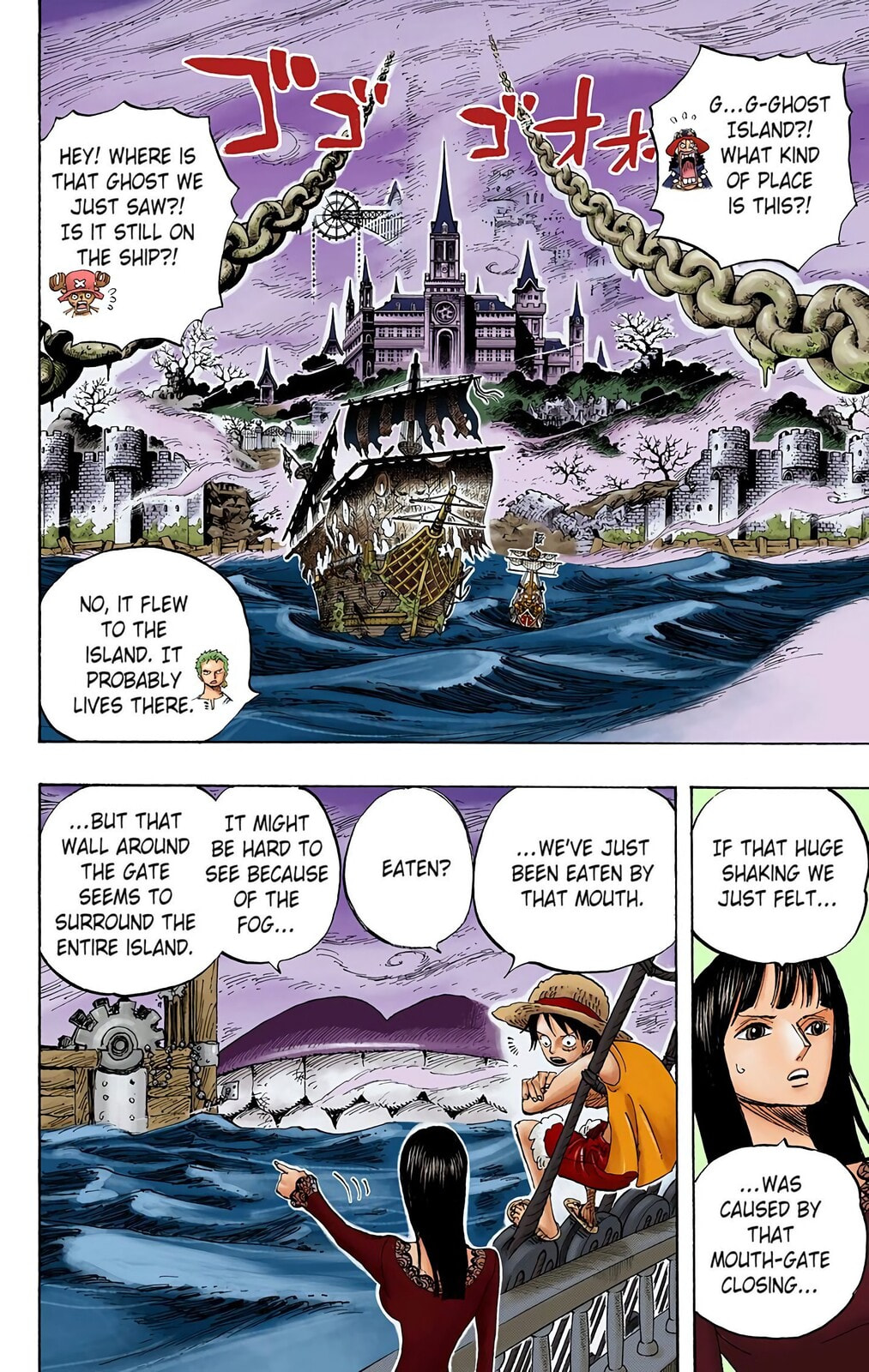 Read One Piece (Colored) chapter 444 image 1 on Lezhin