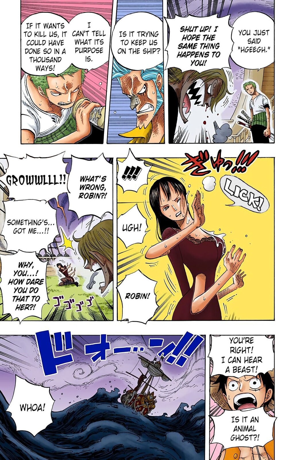 Read One Piece (Colored) chapter 444 image 12 on Lezhin