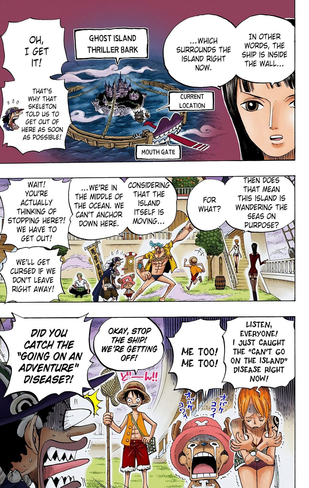 Read One Piece (Colored) chapter 444 image 2 on Lezhin