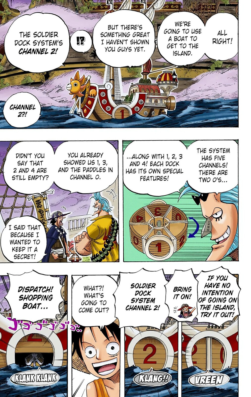 Read One Piece (Colored) chapter 444 image 4 on Lezhin