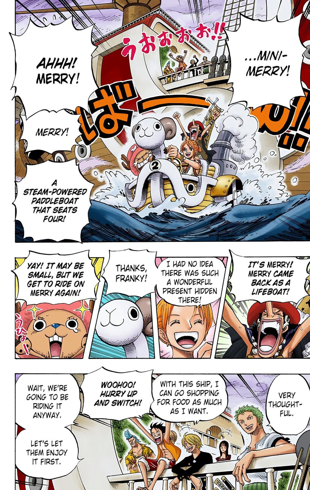 Read One Piece (Colored) chapter 444 image 5 on Lezhin