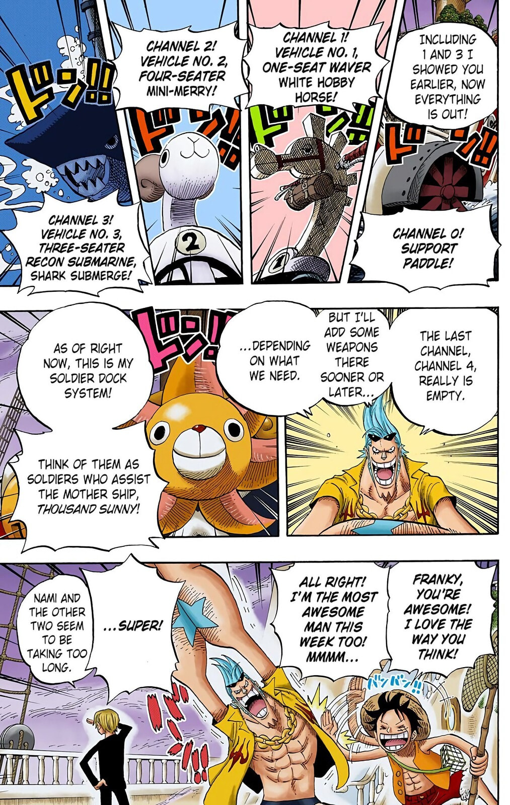 Read One Piece (Colored) chapter 444 image 6 on Lezhin