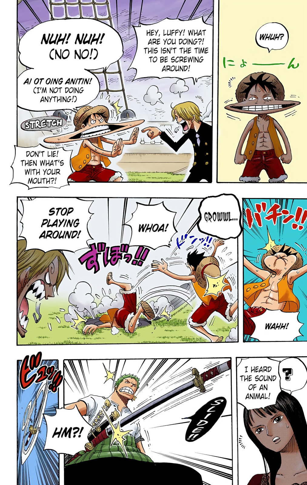 Read One Piece (Colored) chapter 444 image 9 on Lezhin