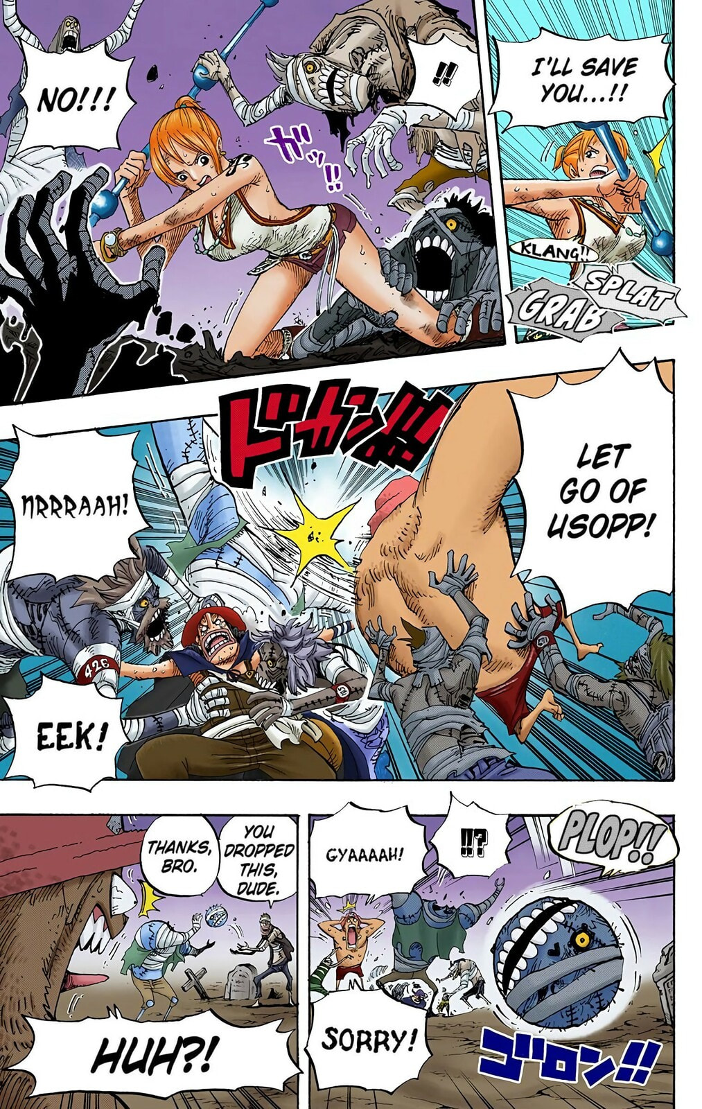 Read One Piece (Colored) chapter 445 image 12 on Lezhin