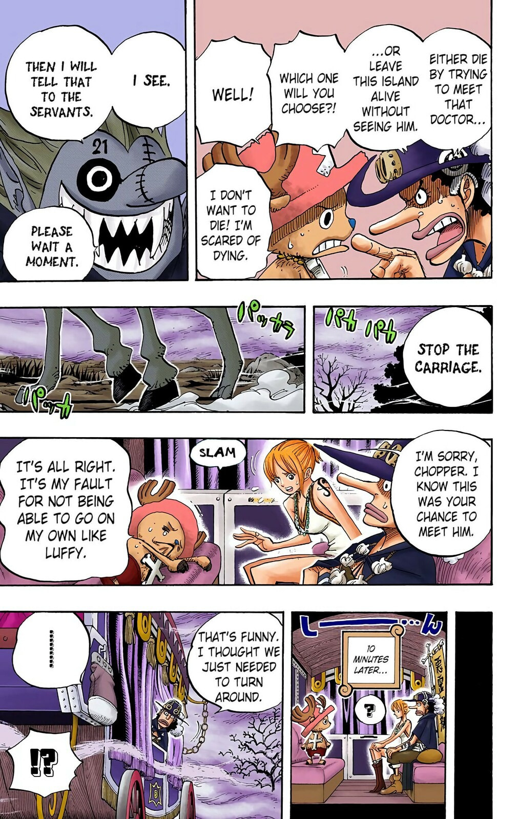 Read One Piece (Colored) chapter 445 image 7 on Lezhin
