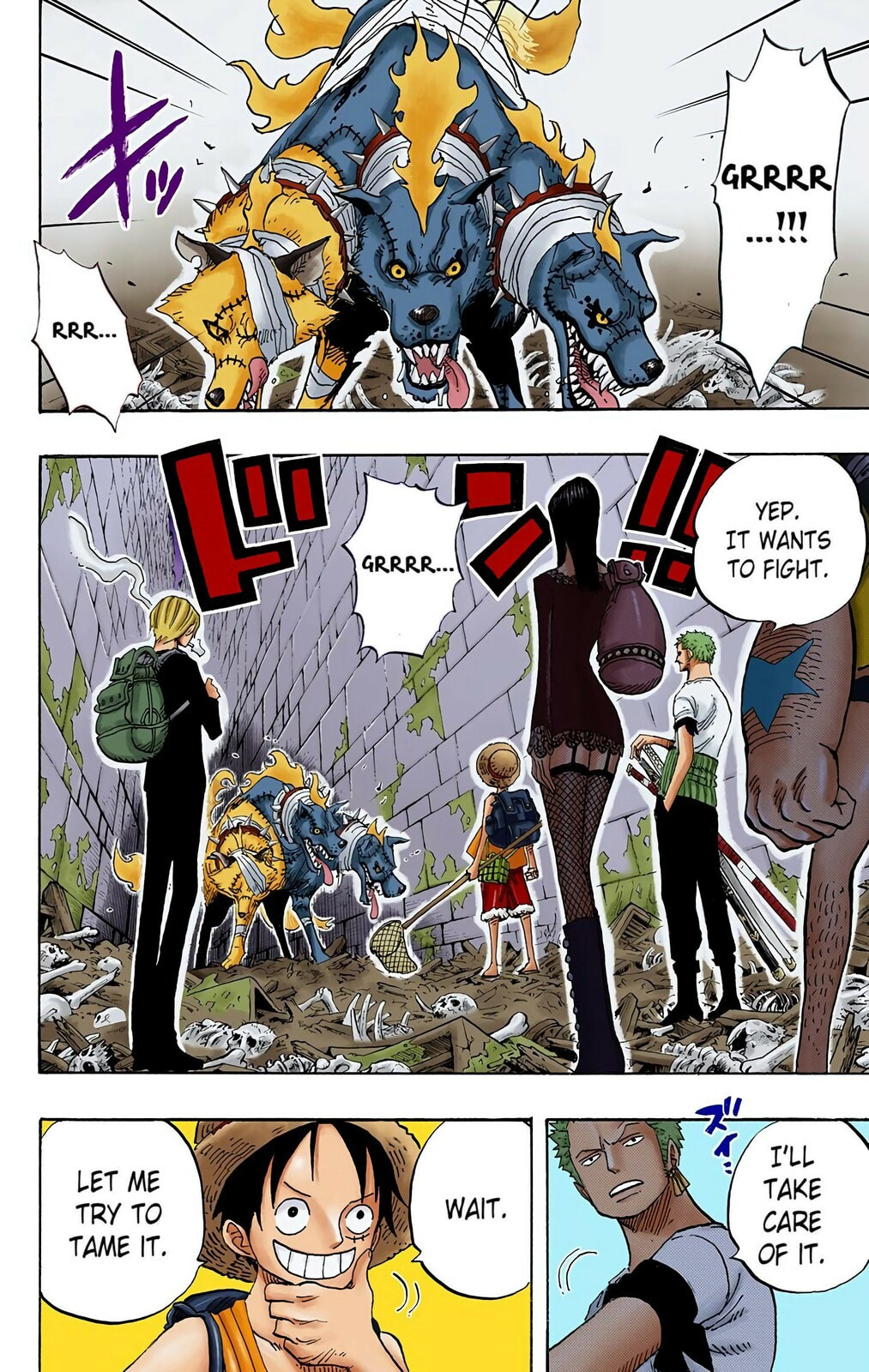 Read One Piece (Colored) chapter 447 image 1 on Lezhin