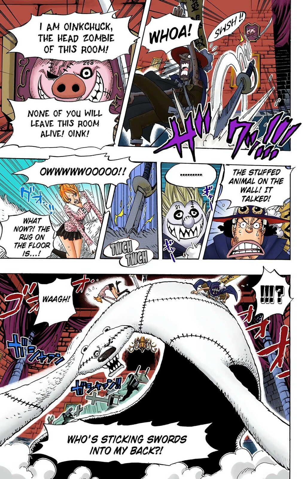 Read One Piece (Colored) chapter 447 image 12 on Lezhin