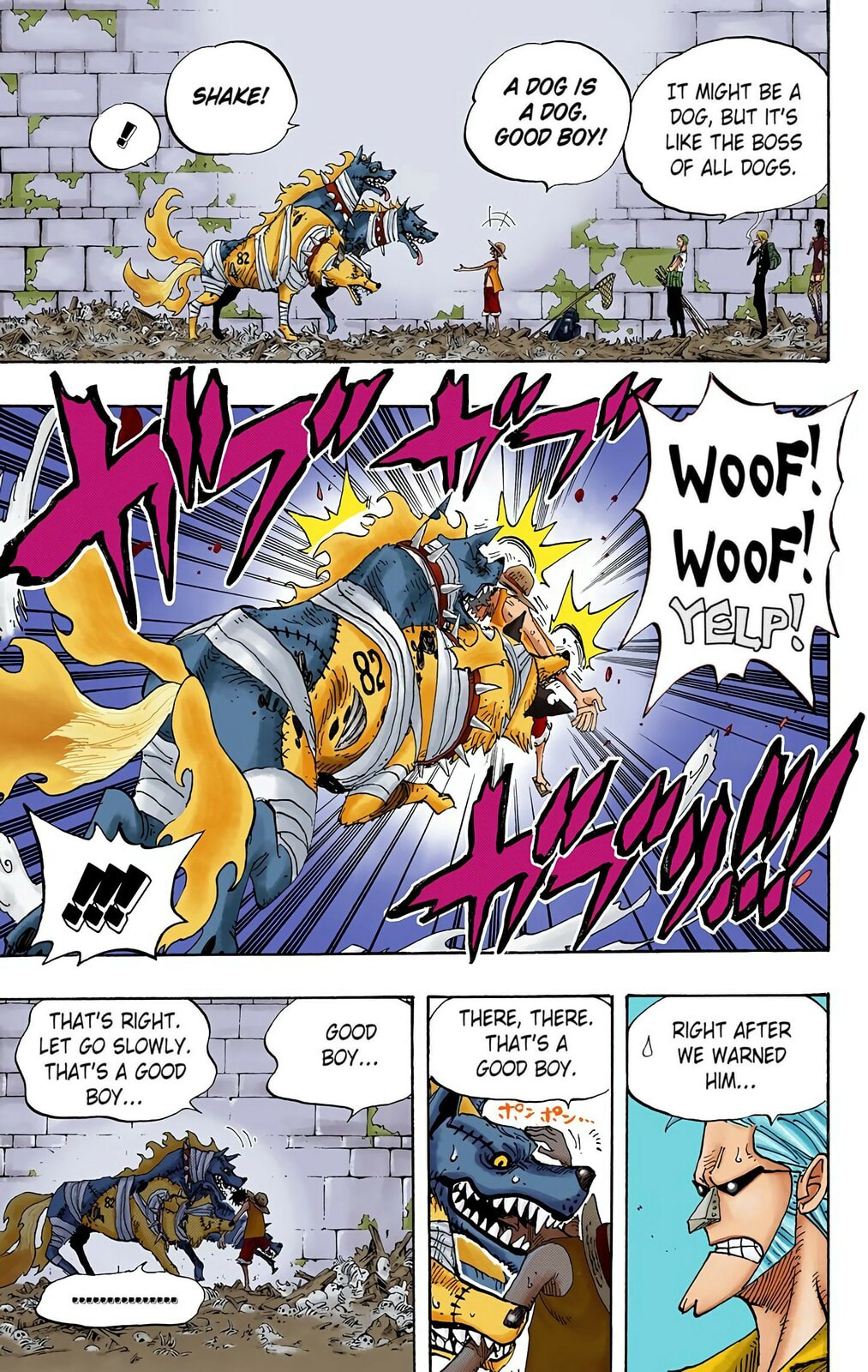 Read One Piece (Colored) chapter 447 image 2 on Lezhin
