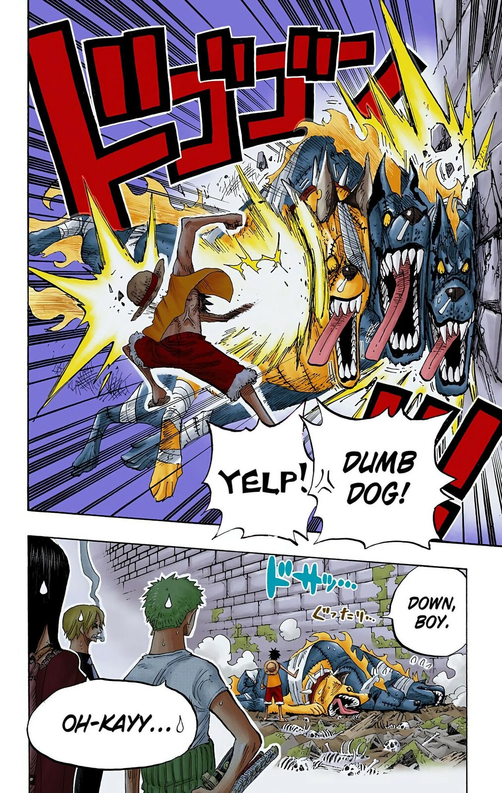 Read One Piece (Colored) chapter 447 image 3 on Lezhin