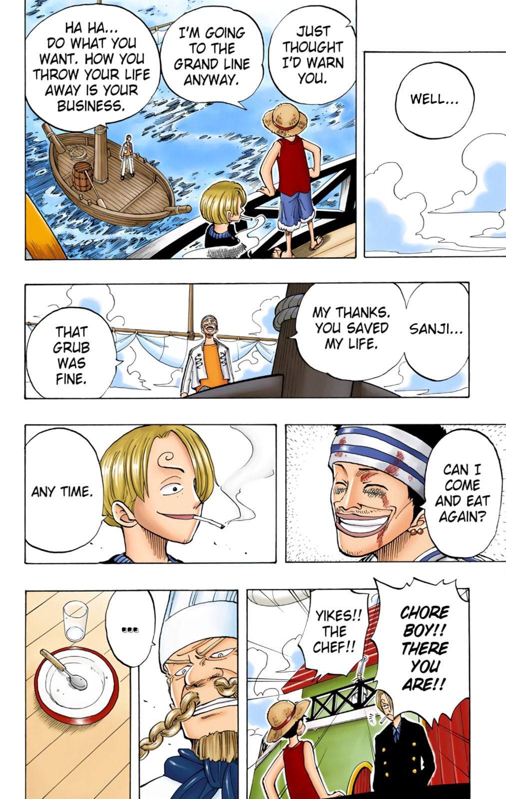 Read One Piece (Colored) chapter 45 image 11 on Lezhin