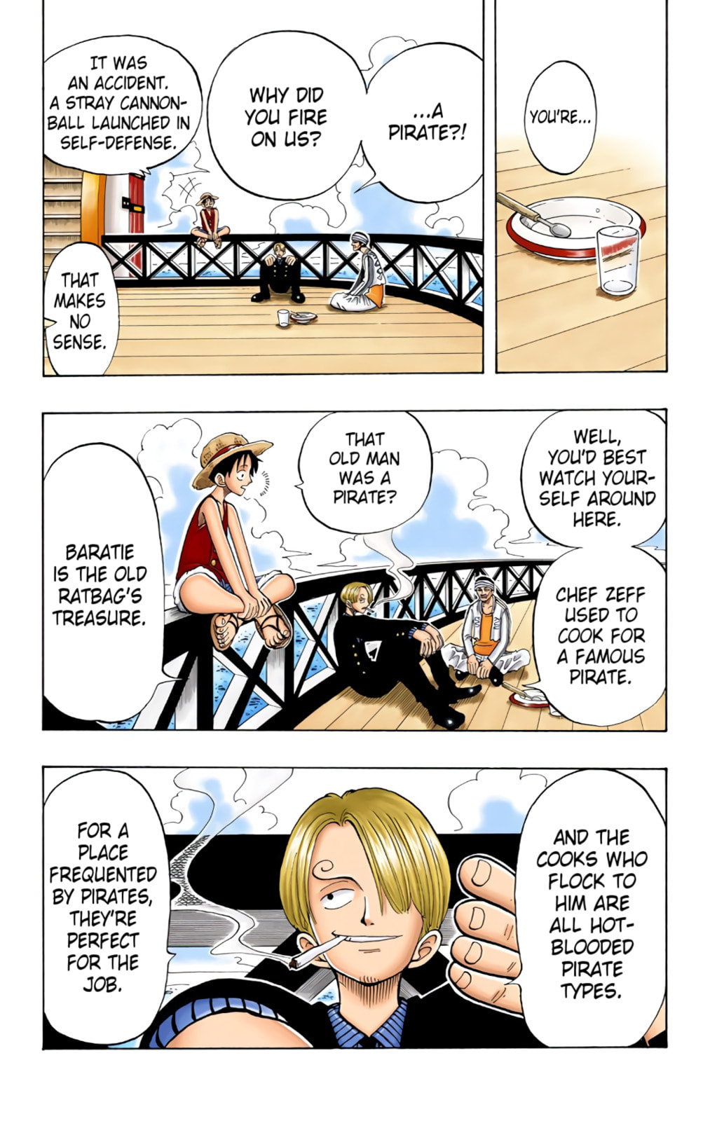 Read One Piece (Colored) chapter 45 image 3 on Lezhin