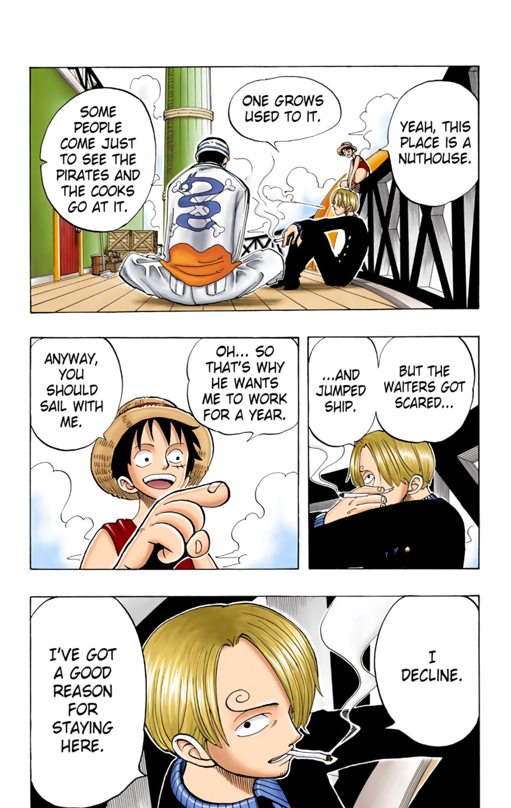 Read One Piece (Colored) chapter 45 image 4 on Lezhin