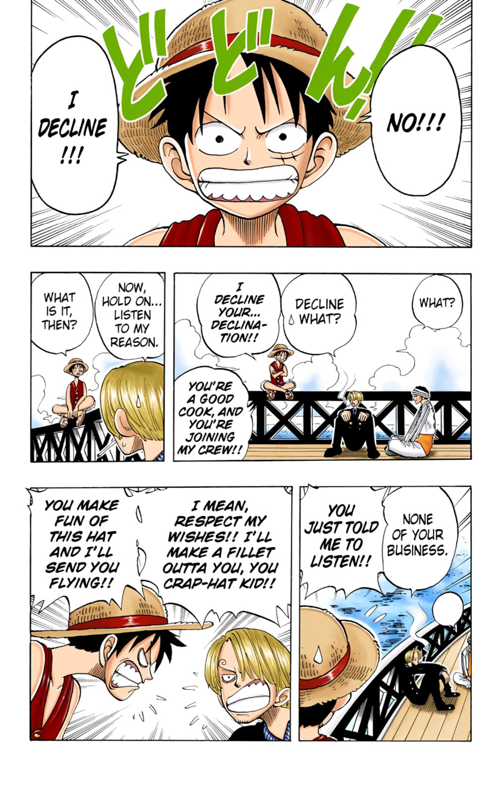Read One Piece (Colored) chapter 45 image 5 on Lezhin