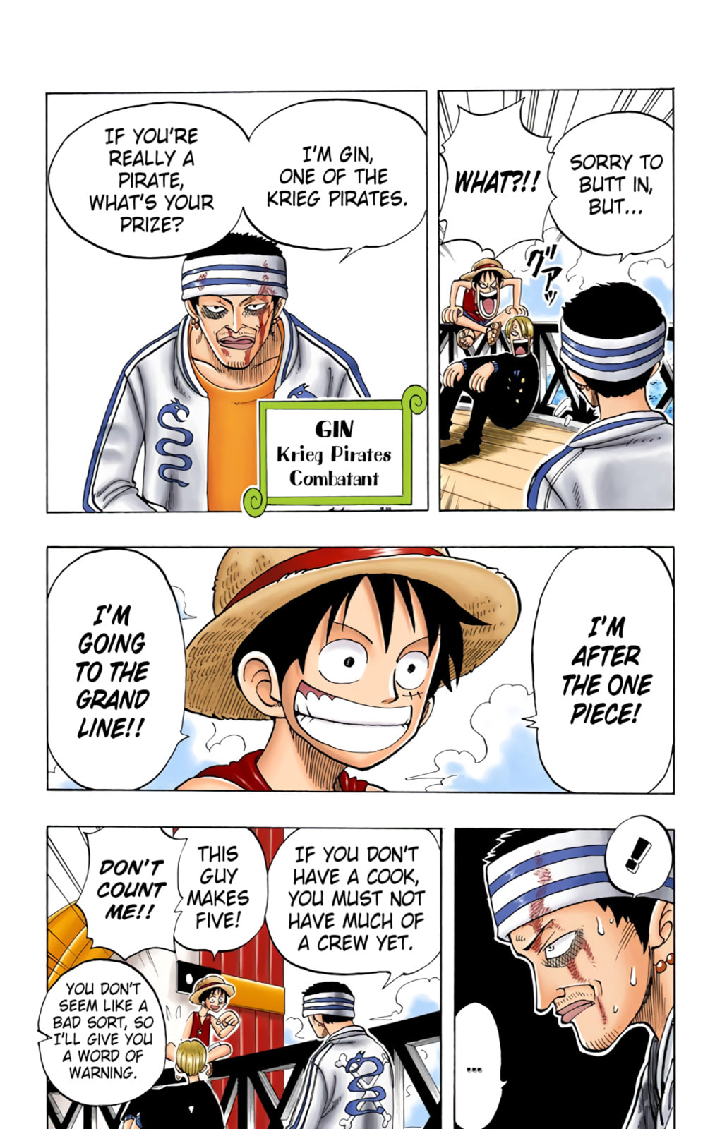 Read One Piece (Colored) chapter 45 image 6 on Lezhin