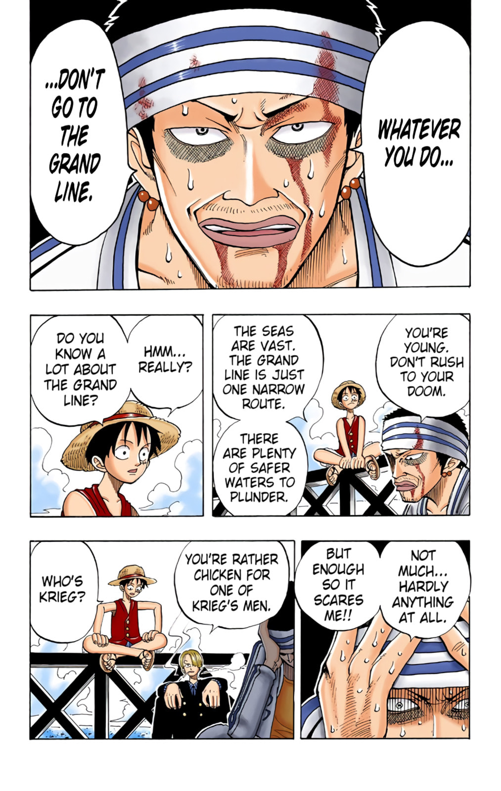 Read One Piece (Colored) chapter 45 image 7 on Lezhin