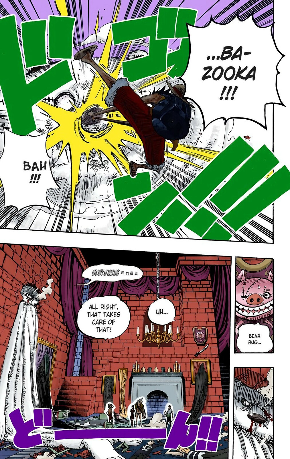 Read One Piece (Colored) chapter 450 image 12 on Lezhin