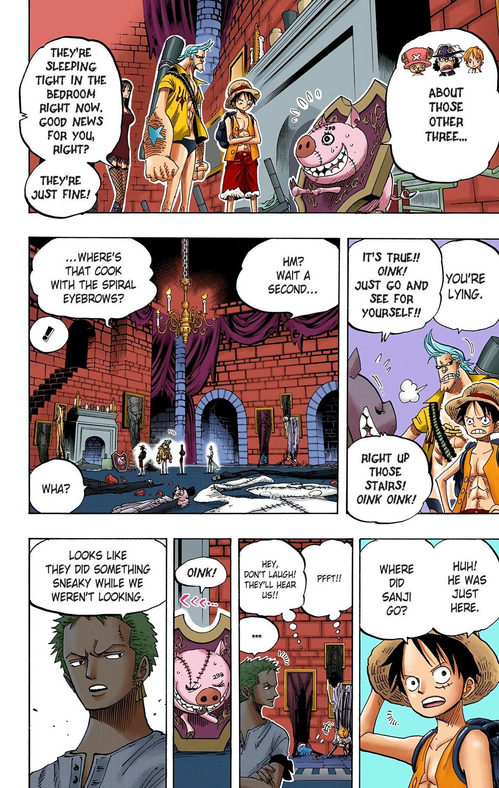 Read One Piece (Colored) chapter 450 image 13 on Lezhin