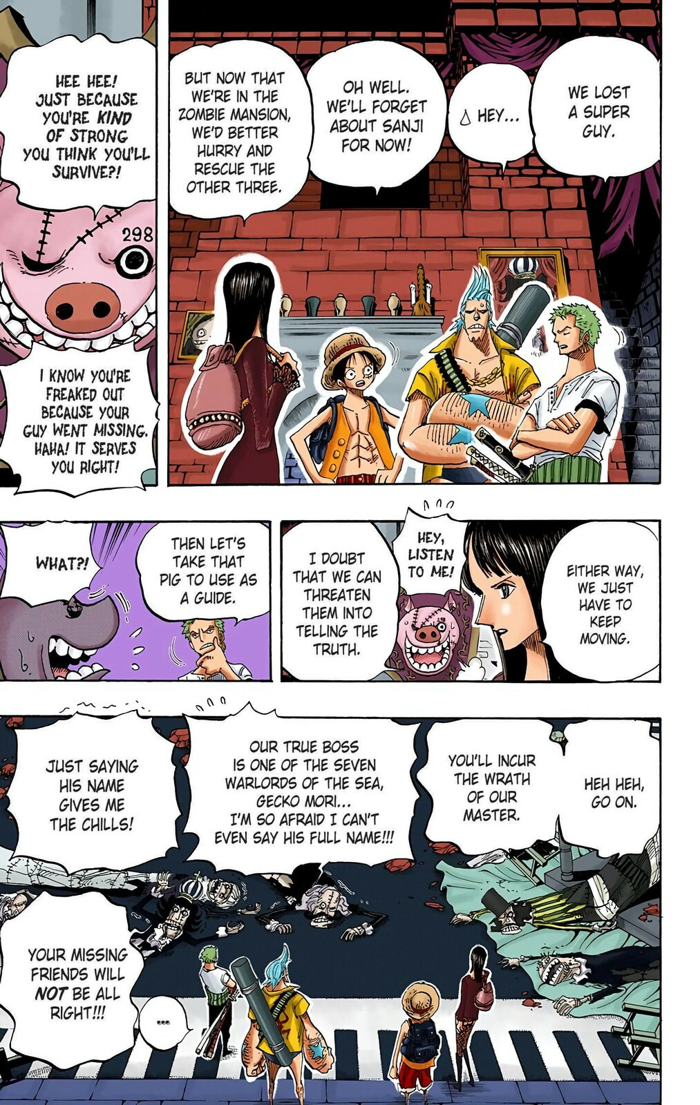 Read One Piece (Colored) chapter 450 image 14 on Lezhin