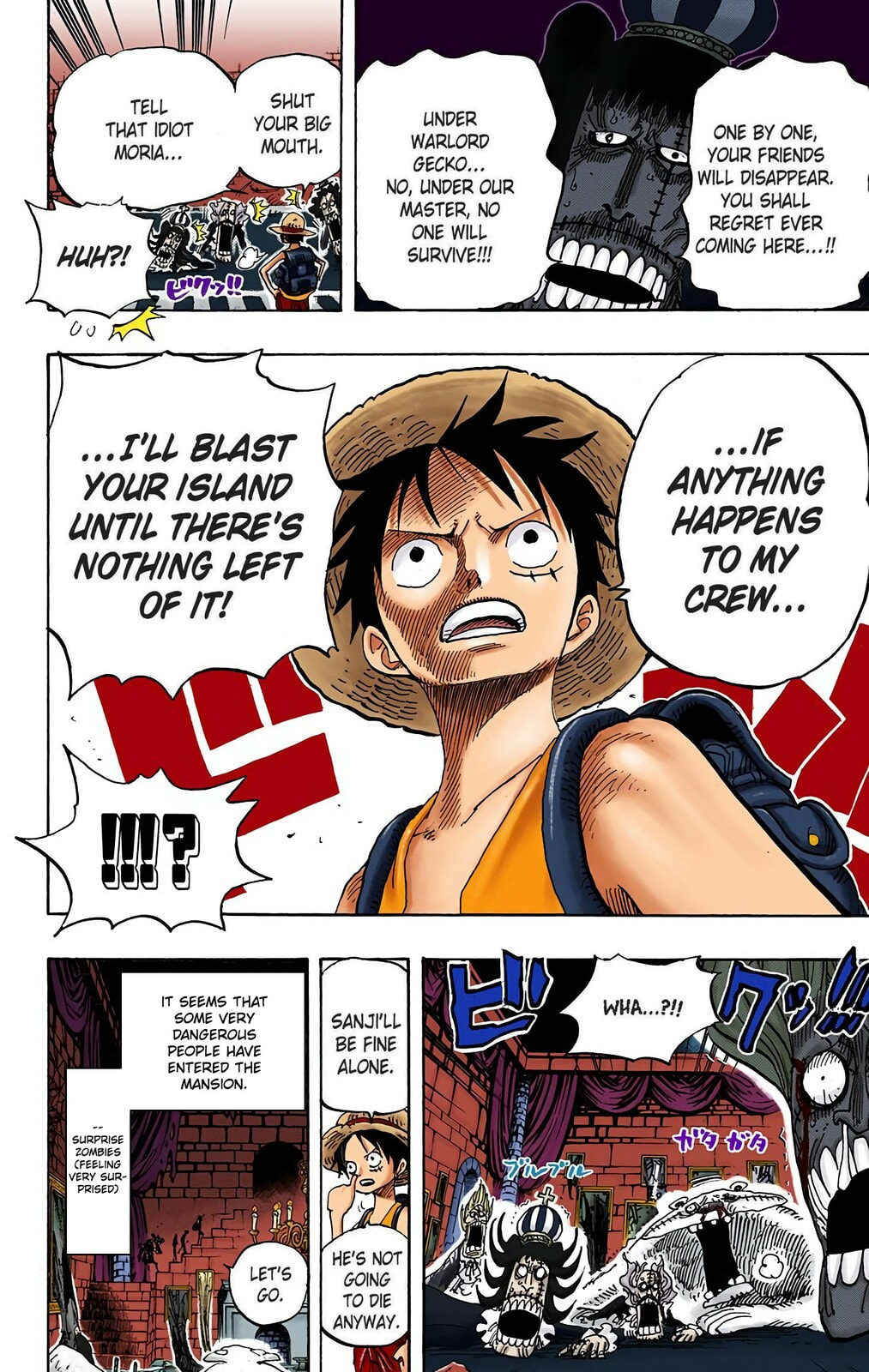 Read One Piece (Colored) chapter 450 image 15 on Lezhin