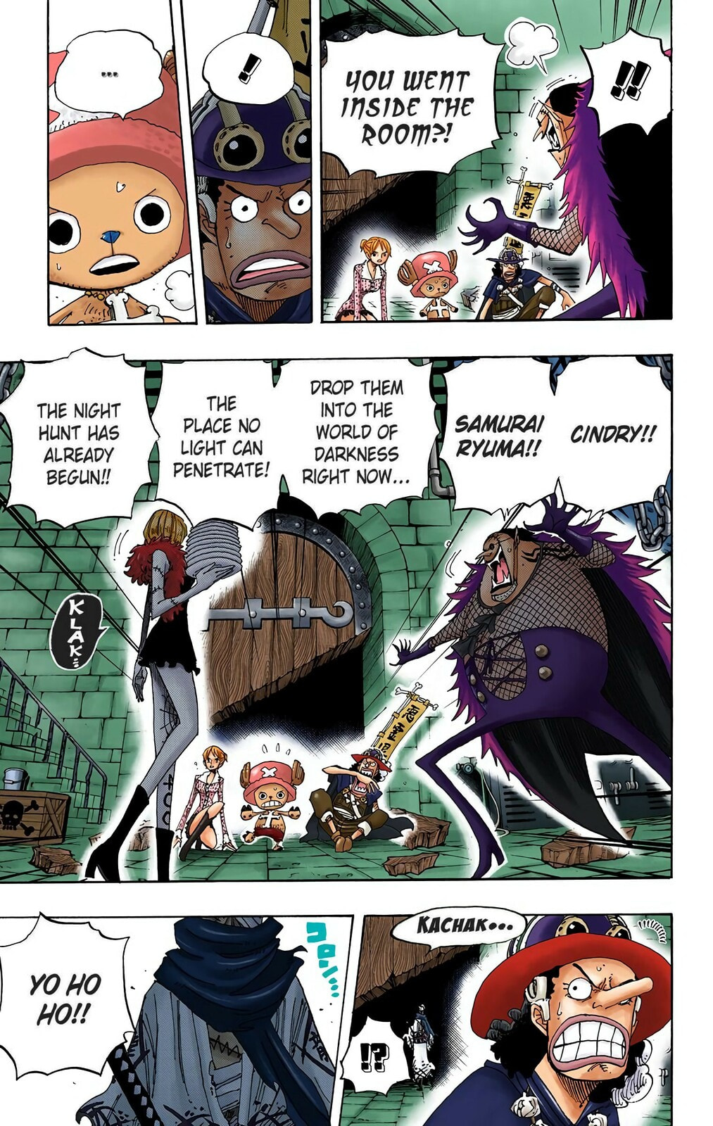 Read One Piece (Colored) chapter 450 image 2 on Lezhin