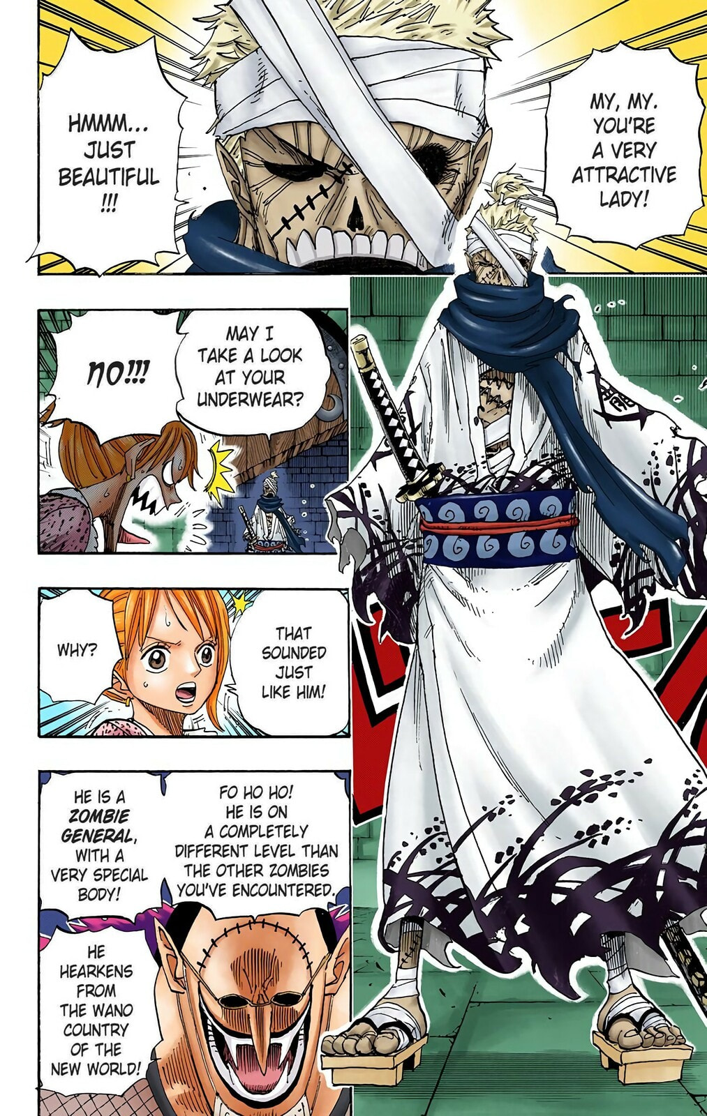 Read One Piece (Colored) chapter 450 image 3 on Lezhin
