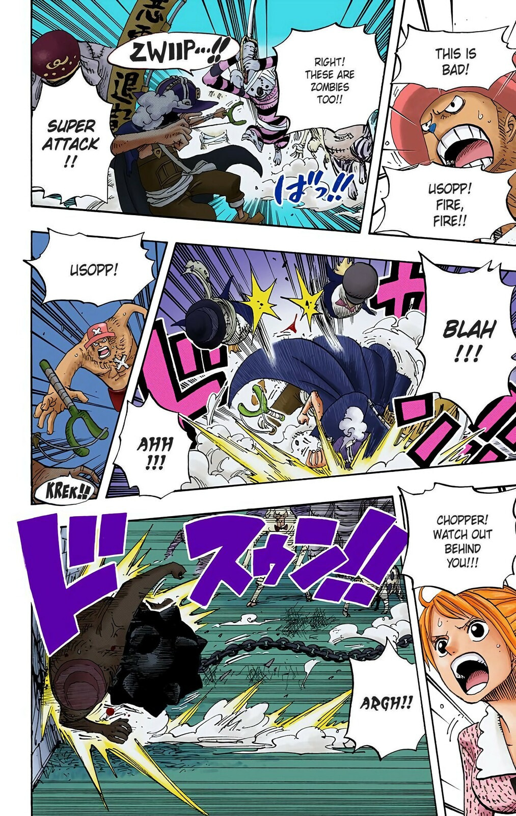 Read One Piece (Colored) chapter 451 image 14 on Lezhin