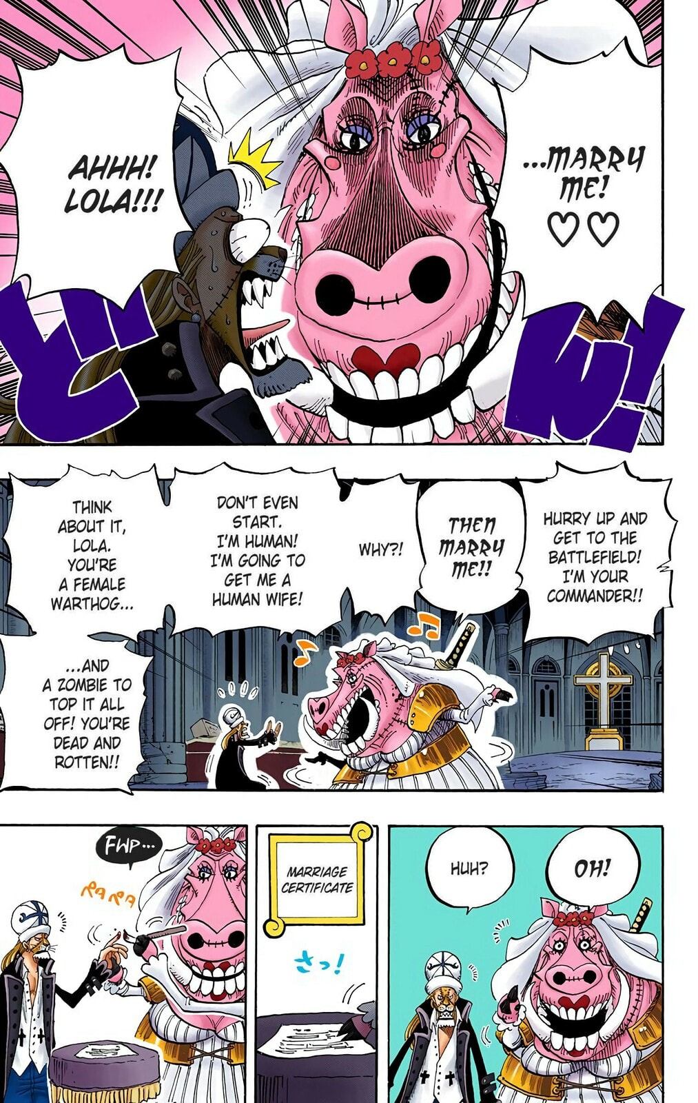 Read One Piece (Colored) chapter 451 image 2 on Lezhin